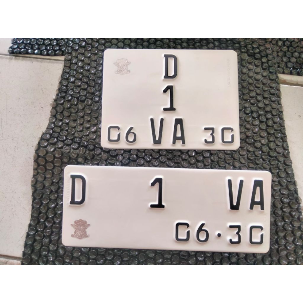 plat vespa kotak / matic lainya