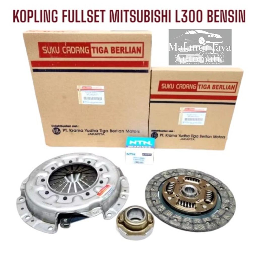 KOPLING SET L300 BENSIN - KOPLING FULLSET MITSUBISHI L300 BENSIN - KAMPAS KOPLING SET L300 BENSIN
