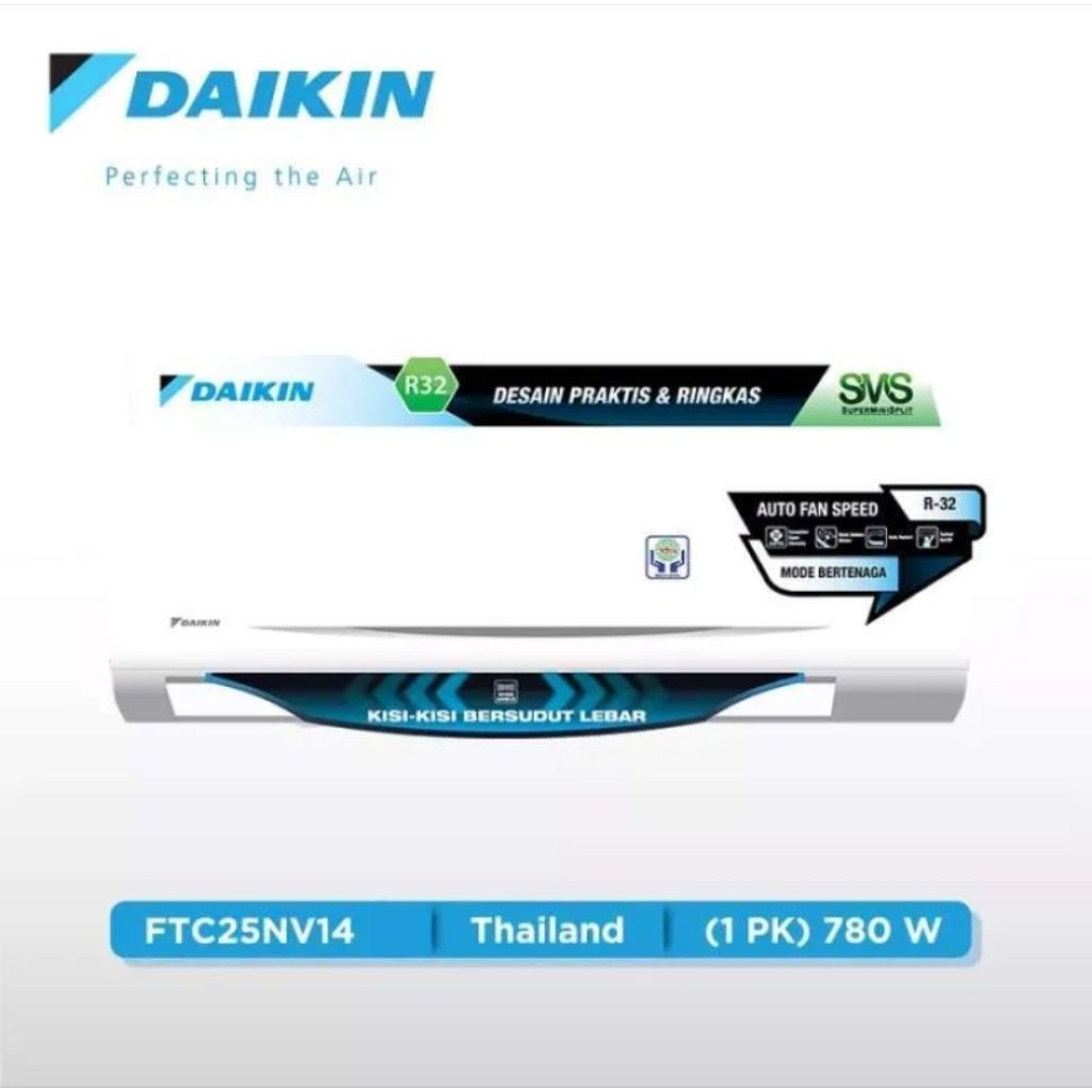 Ac Daikin FTC 25NV14 - FTC25NV14 - FTC25NV 1 PK Thailand
