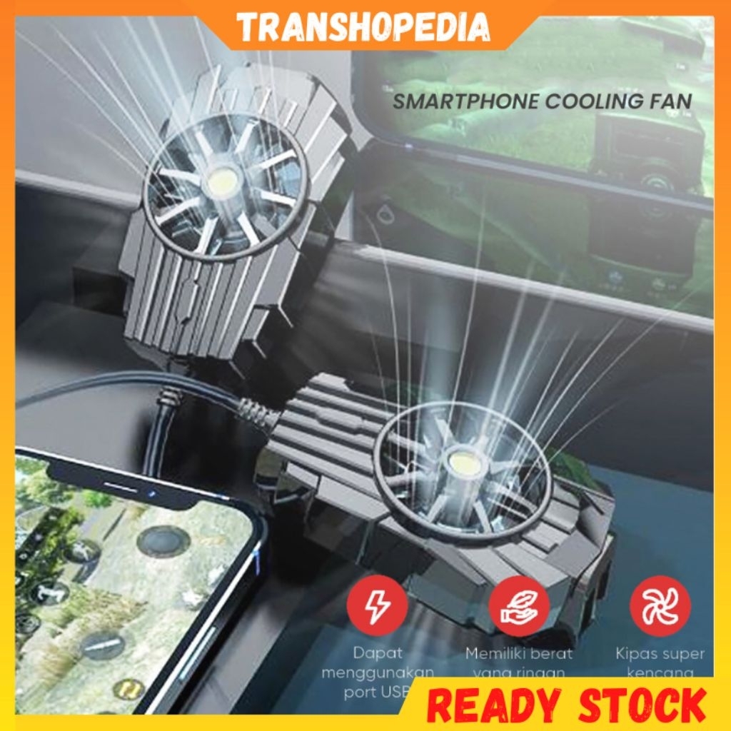 PROMO SMARTPHONE COOLING FAN KIPAS PENDINGIN GAMING KIPAS PENDINGIN HP HANDPHONE TERMURAH
