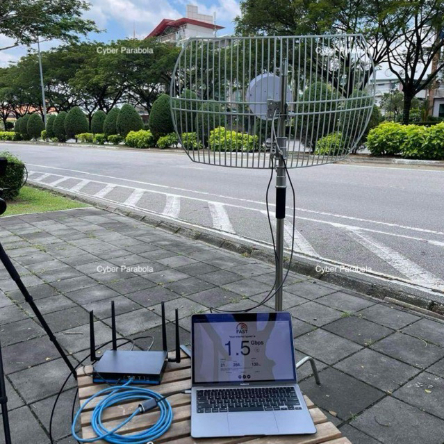 antena penguat jaringan internet untuk hp modem router 5G 4G LTE 3G Antena yagi grid mimo
