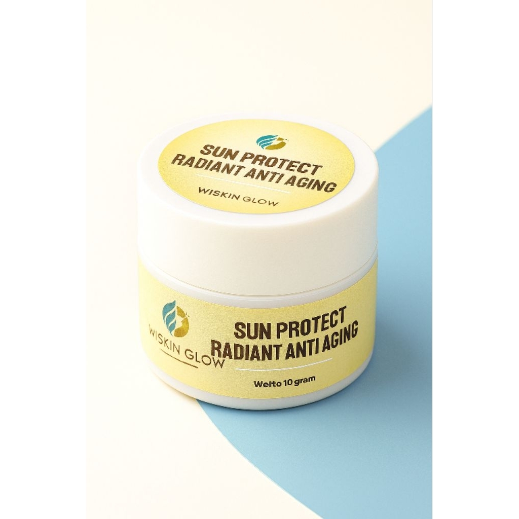 Suncreen anti aging wiskin glow