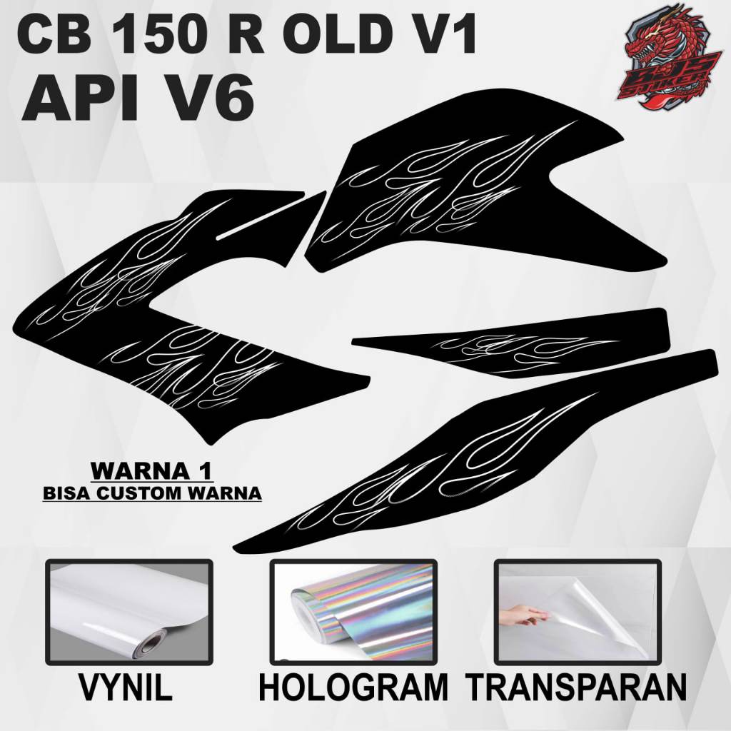 Stiker OLD CB 150 R V1 / Striping OLD CB 150 R V1 / Sticker Striping Decal OLD CB 150 R V1 API V6