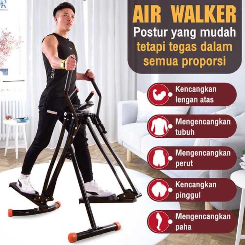 alat olahraga fitness/air Walker unit seconds