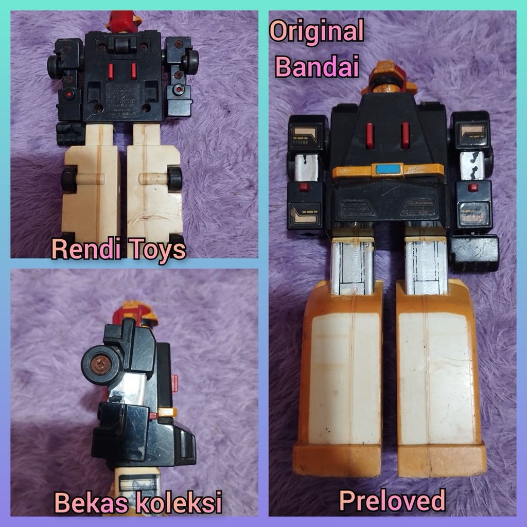 Robot Junk Bandai Super Sentai Minus Turun Warna dan Tangan Murah | Rendi Toys