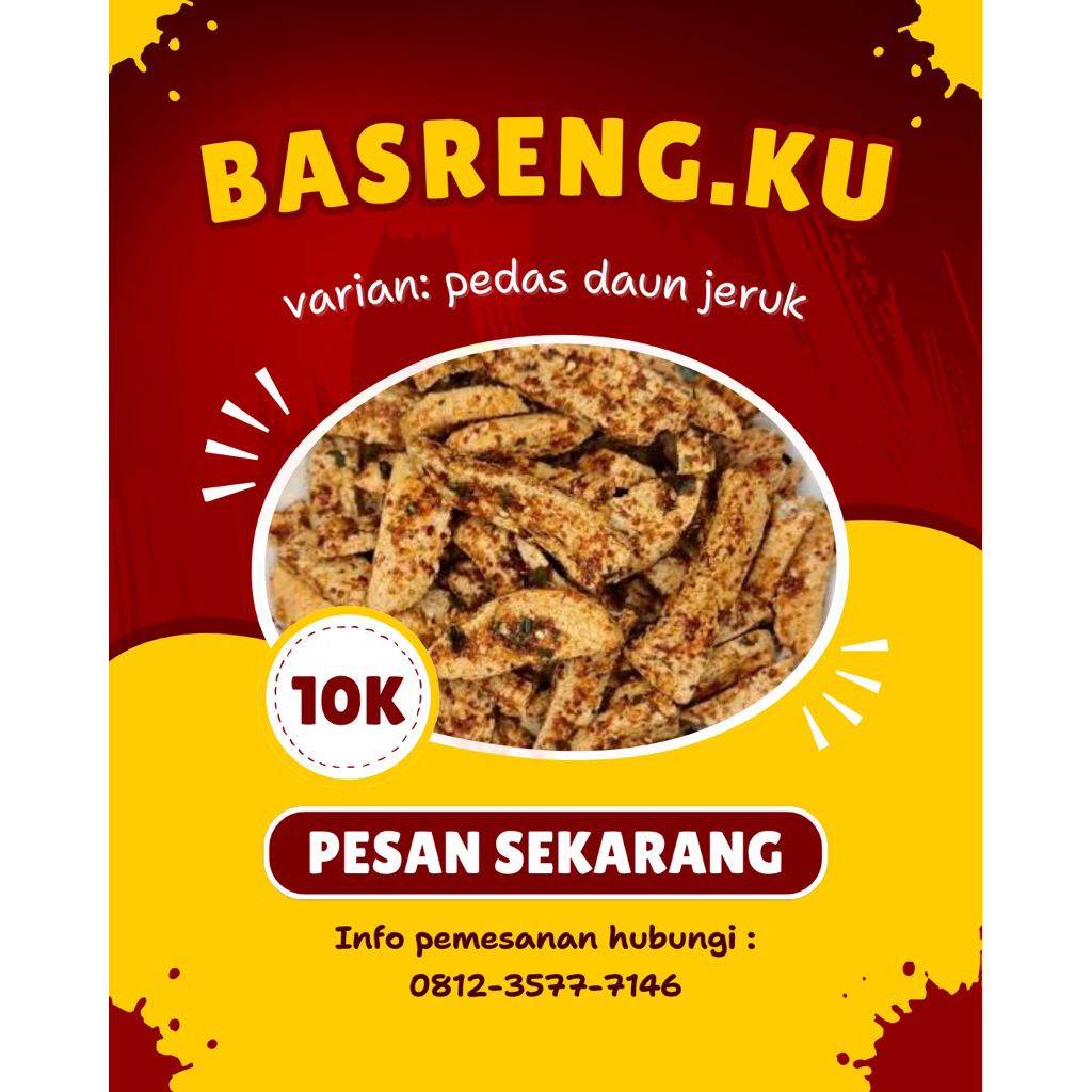 

basreng pedas daun jeruk 100gr