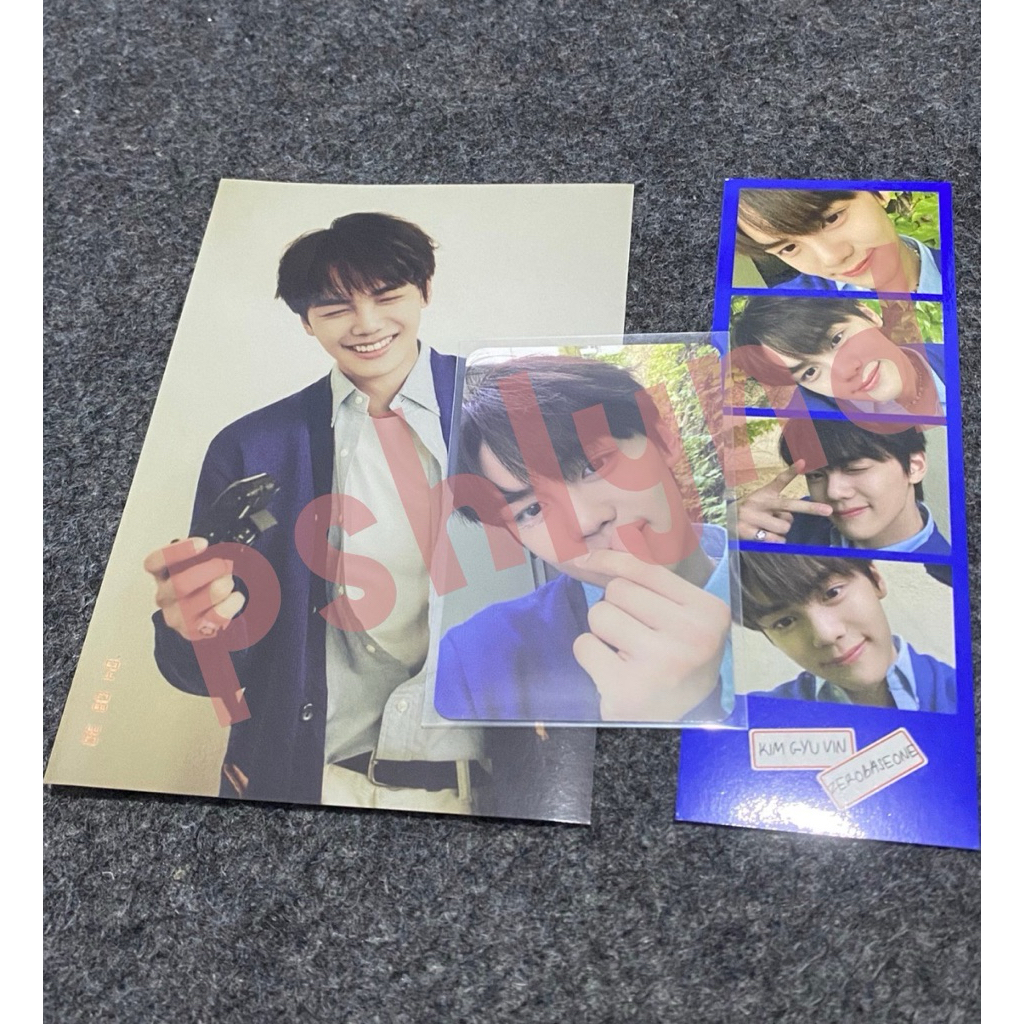 photocard official zb1 zerobaseone gyuvin ricky