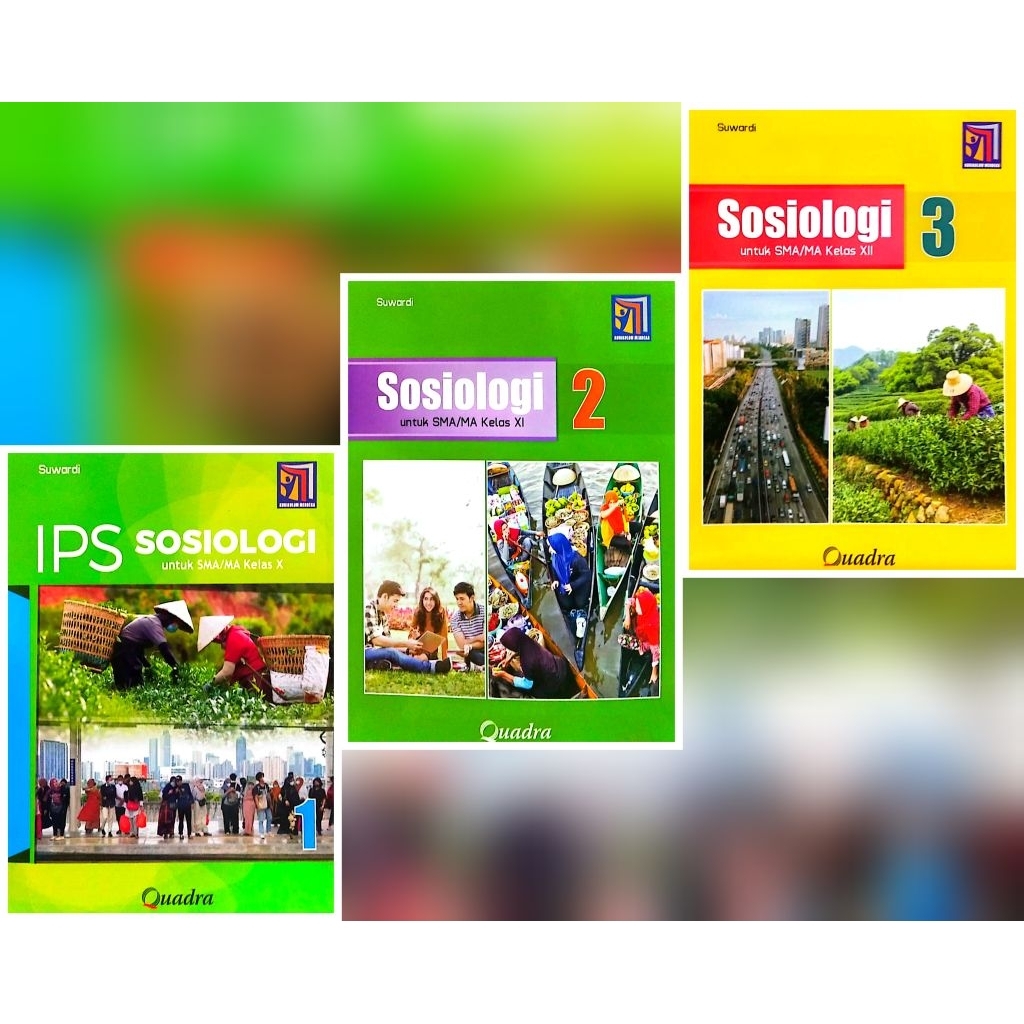 Buku Sosiologi untuk SMA/MA kelas 10,11,12 Merdeka Quadra