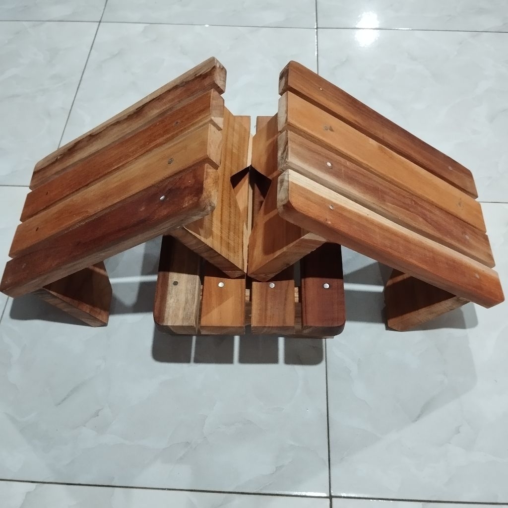 didingklik/jojodog bahan dari kayu jati asli