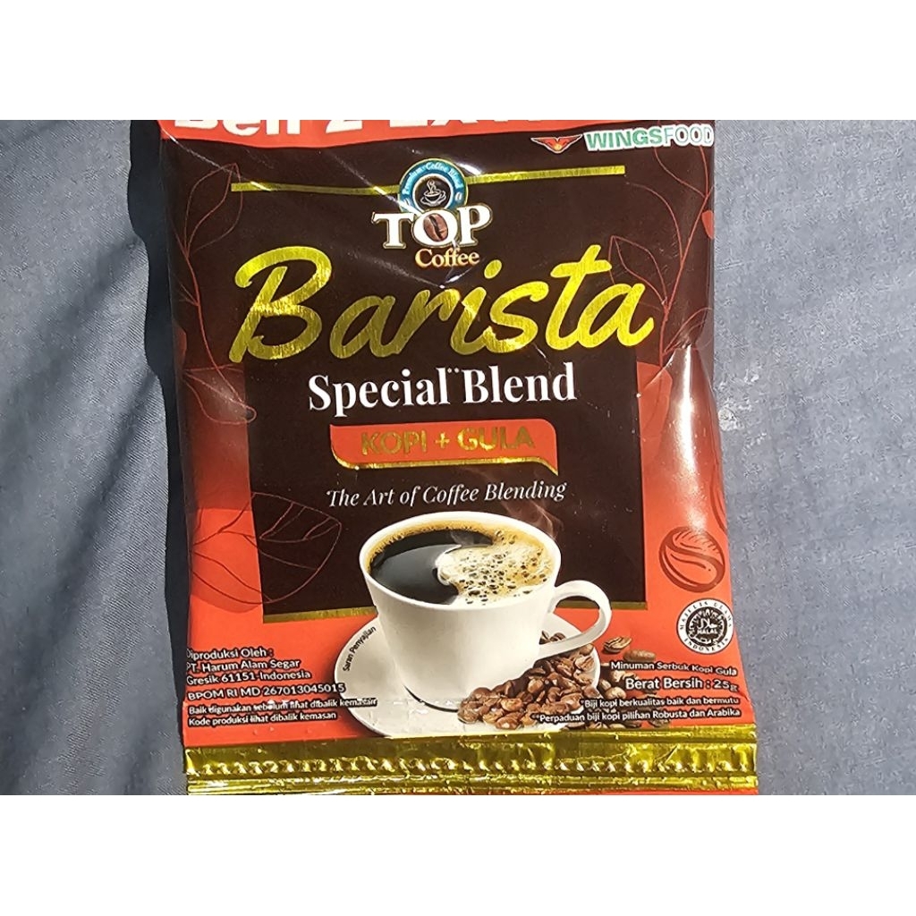 

Top Kopi Barista Special Blend 25gr 15 Sachet