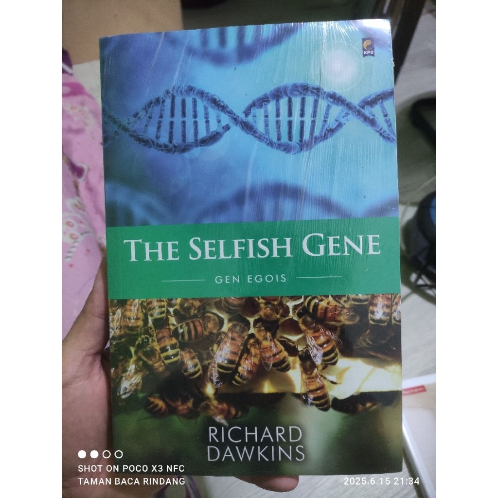 THE SELFISH GENE. GEN EGOIS. RICHARD DAWKINS. sains. promo