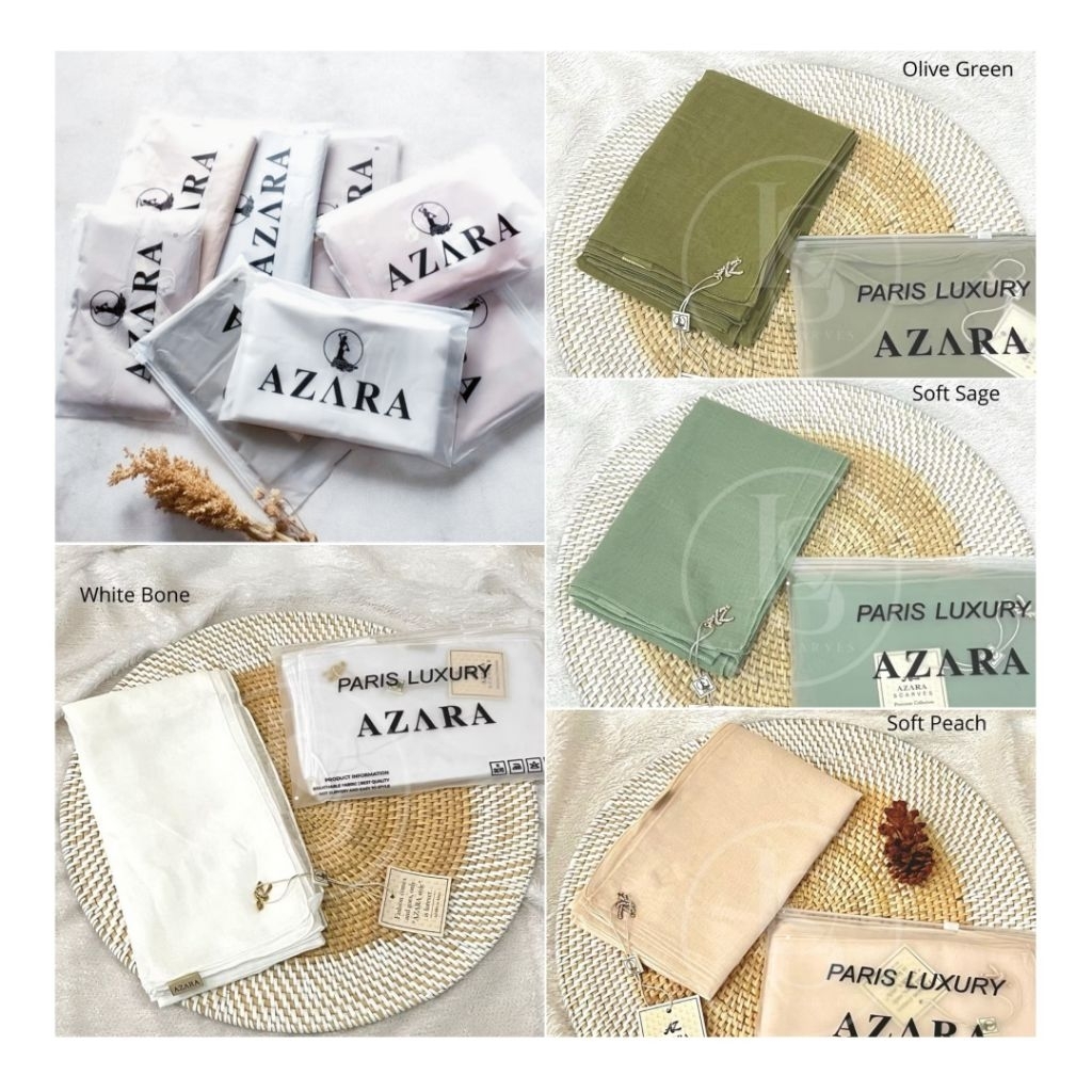 AZARA POUCH BUCKLE SCARVES/PARIS AZARA/ SEGIEMPAT PARIS ORI BY AZARA