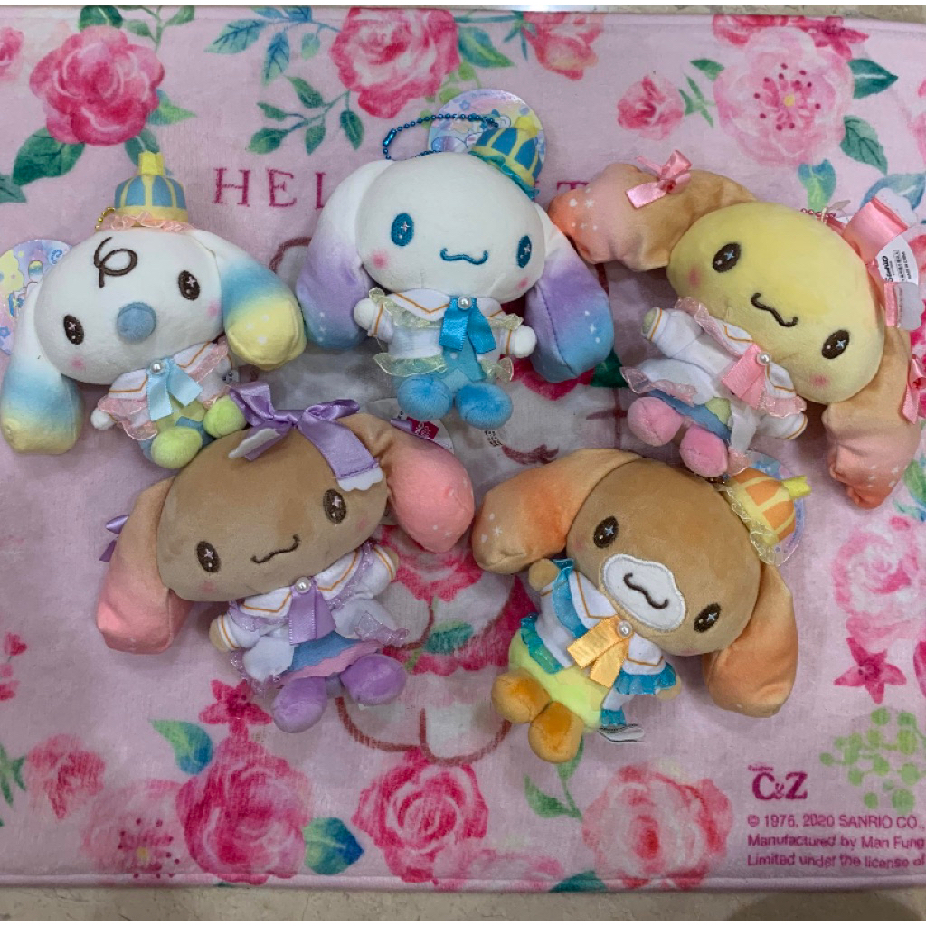 boneka sanrio cinnamoroll and friends set 5