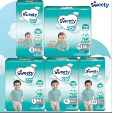 Sweety Silver Pants / Pampers Bayi Sweety Silver