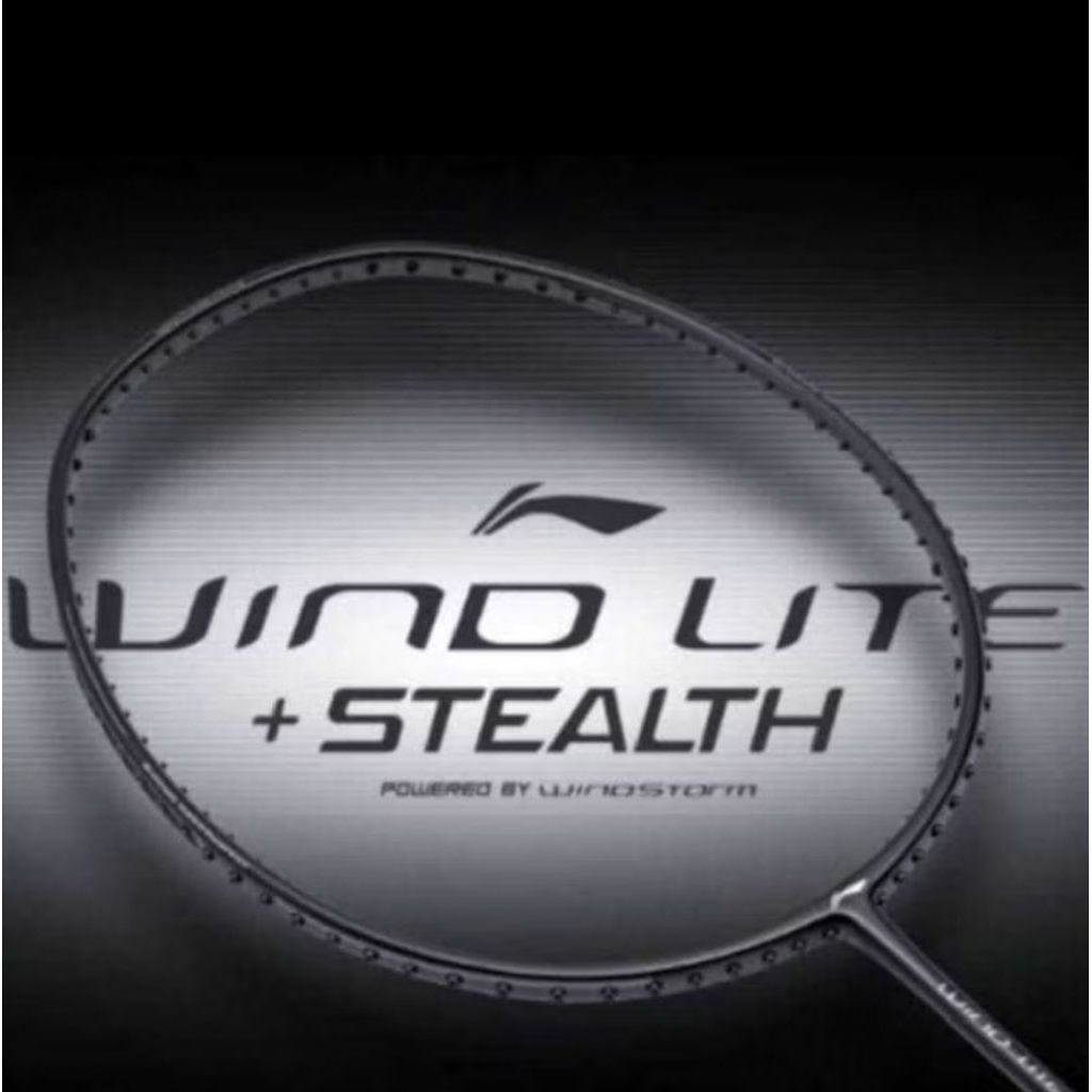 RAKET BADMINTON LINING WIND LITE STEALTH ORIGINAL
