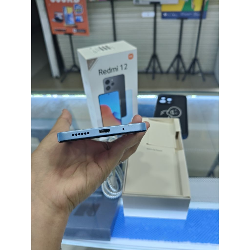 Second Redmi 12 Ram 8 Memory 256 Like New Fullshet Original