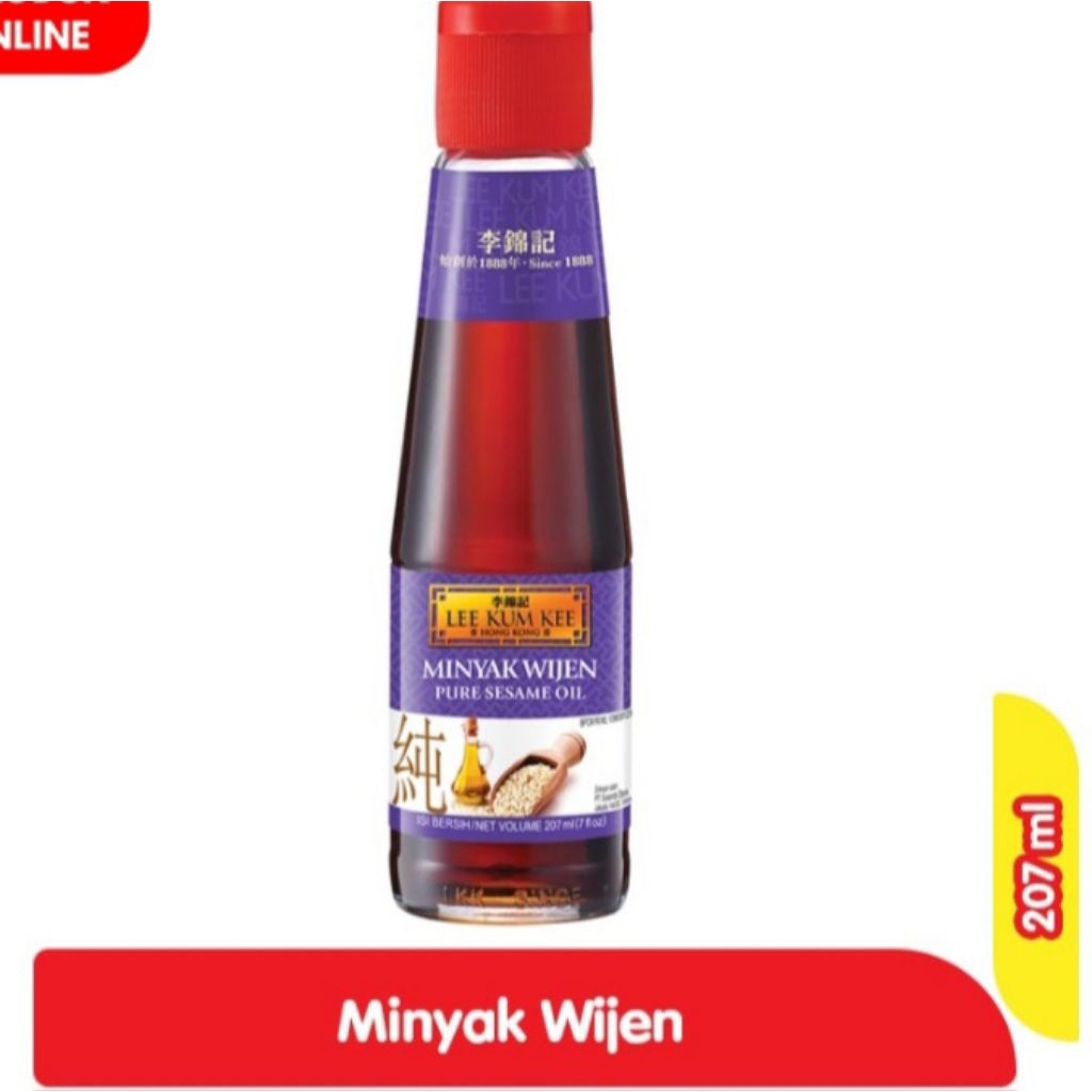 

LEE KUM KEE MINYAK WIJEN MURNI UKURAN 207ML