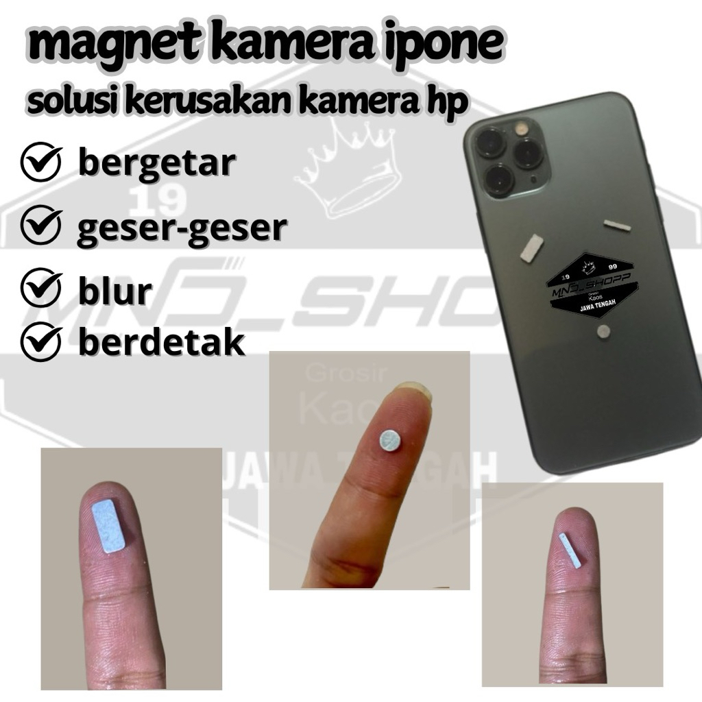 TERLARIS MAGNET KECIL BUAT KAMERA HP IPHONE GETAR BERDETAK BLUR solusi kerusakan kamera hp iphone