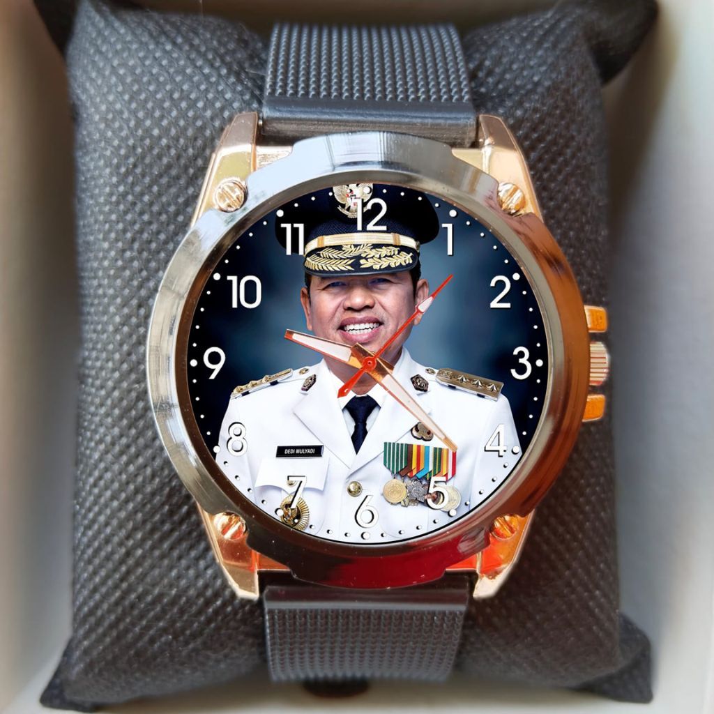 Jam Tangan Pria Keren Gambar KDM Kang Dedi Mulyadi