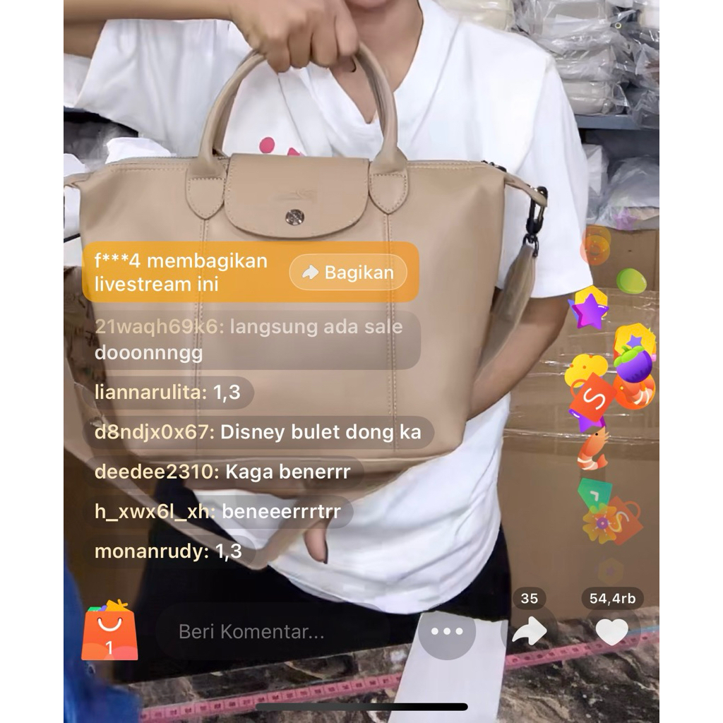 Tas LC Cuir ukuran Medium Kulas