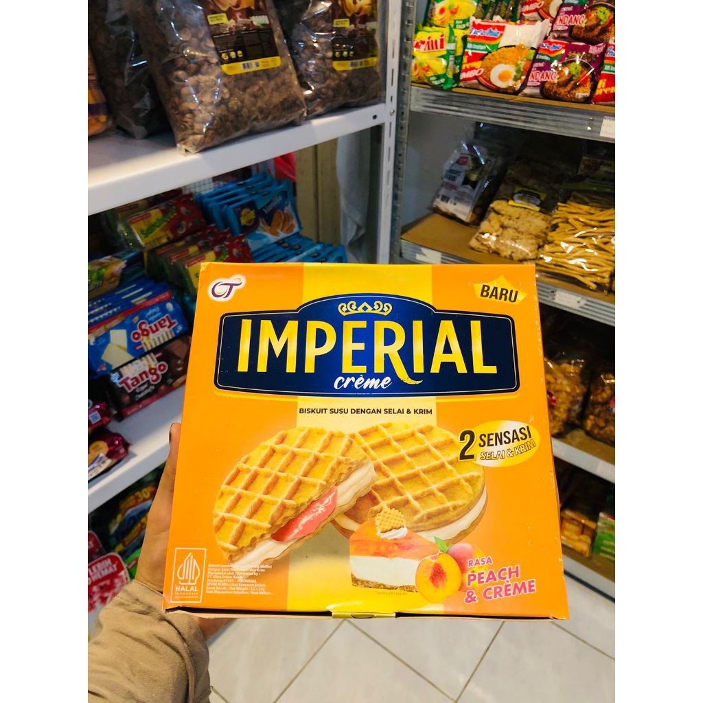 

IMPERIAL 27G 1 BOX ISI 12PCS CREAM PEACH