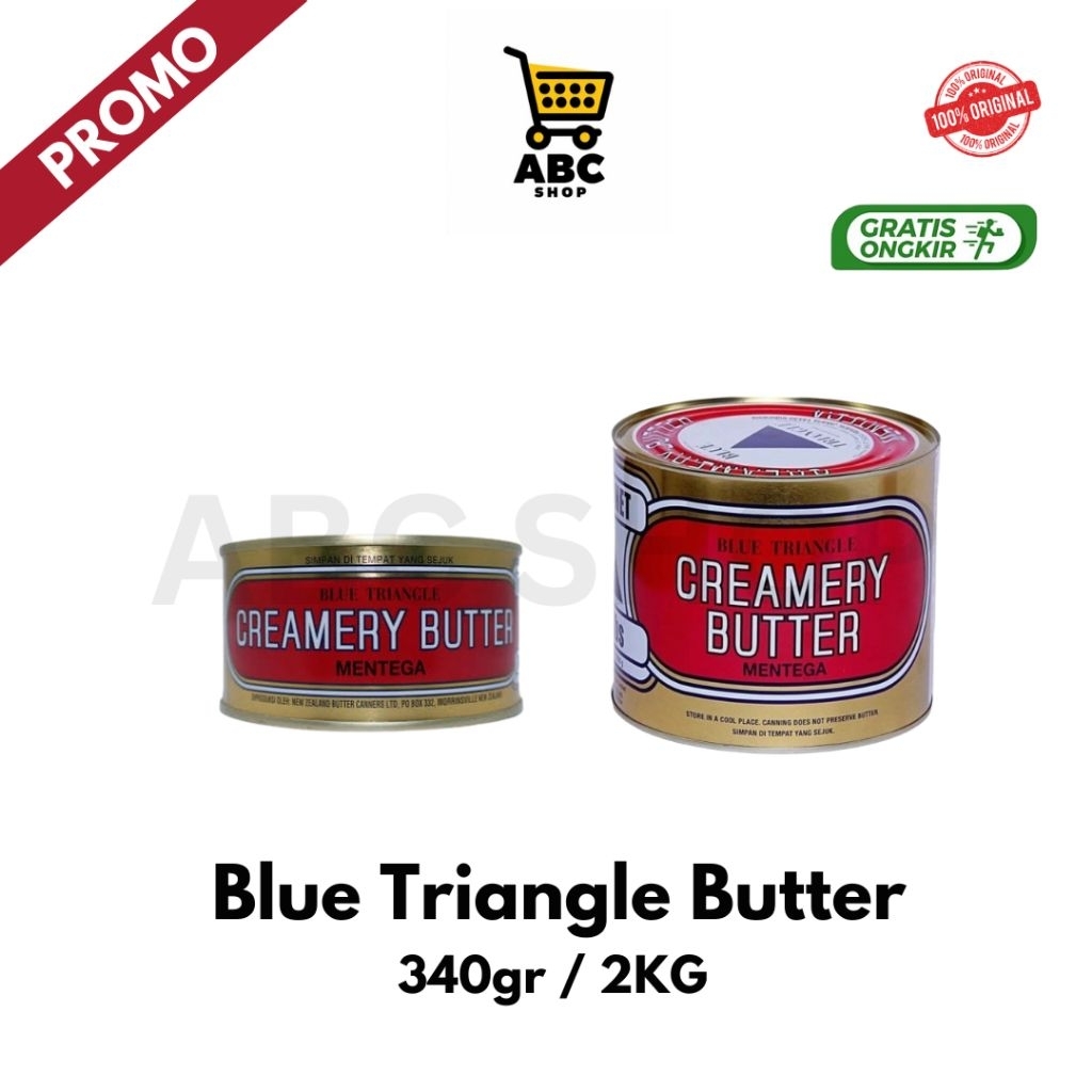 

Blue Triangle butter / Mentega Segitiga Biru 340gr / 2KG