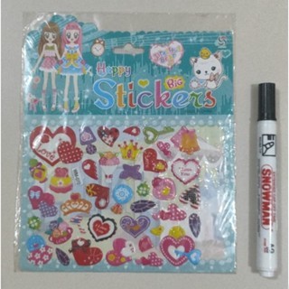 

Happy Big Stickers