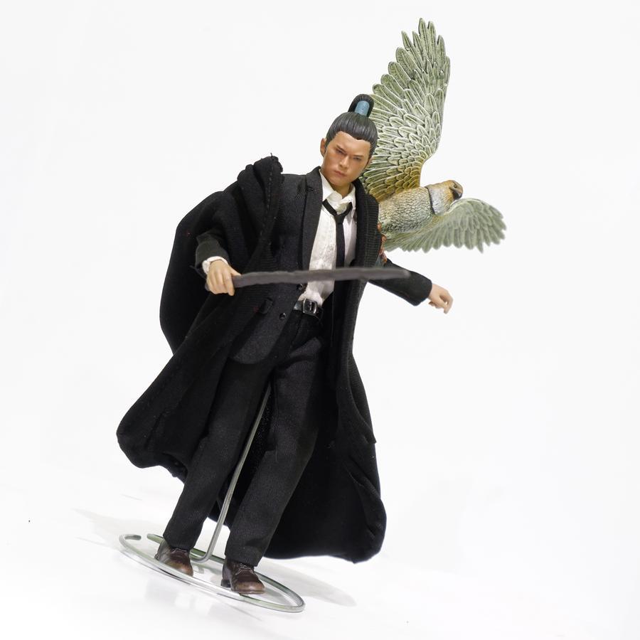 Custom Wired Cape/Robe/Cloak for SHF Severus Snape Harry Potter and 1/12 scale Action Figure Notaman