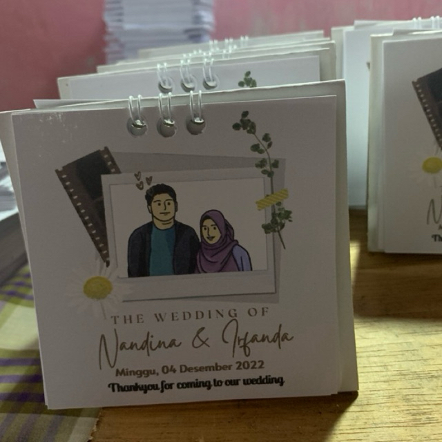 

Souvenir Calendar Mini Custom