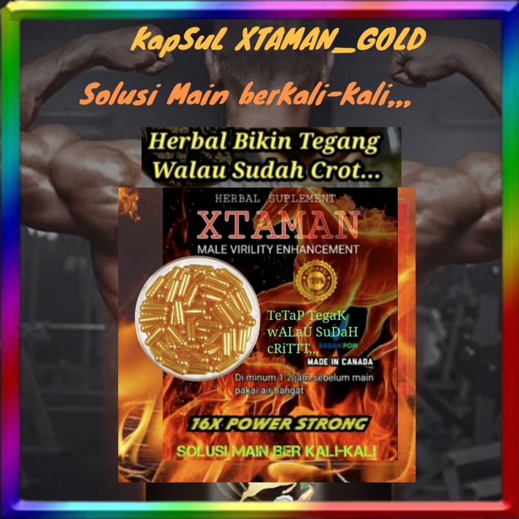 kapSuL XtaMan-sTammina KebugaRan-18x lEbiH DaSyiaT