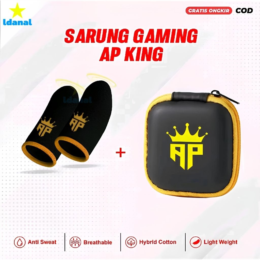 Sarung Jempol AP KING KW/PALSU Free Box Pouch Sarung Jempol Andra st