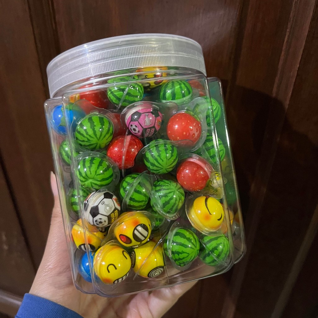 

Permen Lunak Mini Gummy Ball Naraya 120 pcs