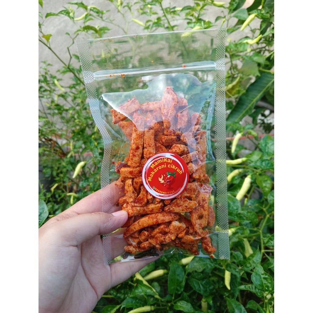 

Basreng pedas daun jeruk