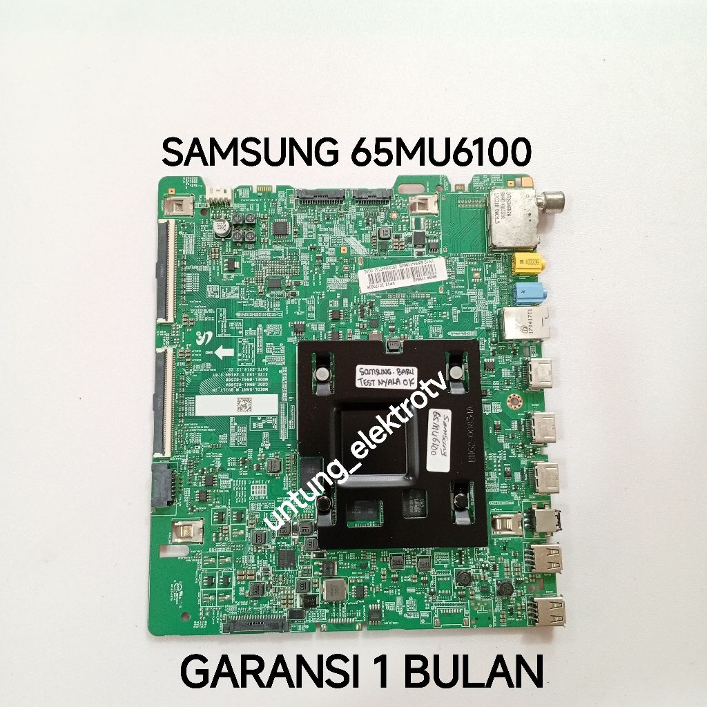 MB TV SAMSUNG UA65MU6100 MAINBOARD-MOTHERBOARD-MOBO-MODUL MESIN TV SAMSUNG UA65MU6100