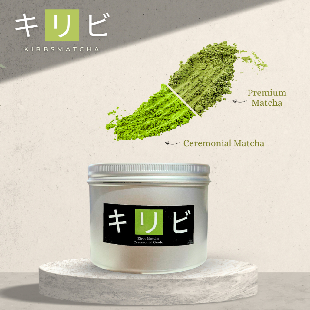 

30g CEREMONIAL GRADE MATCHA | Pure Japanese Greentea Powder | Kirbsmatcha
