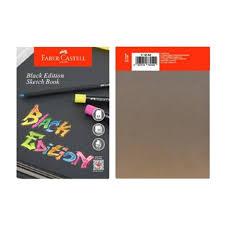 

FABER CASTELL - BUKU SKETSA HITAM / BUKU GAMBAR / SKETCH BOOK A4 BLACK EDITION 104029