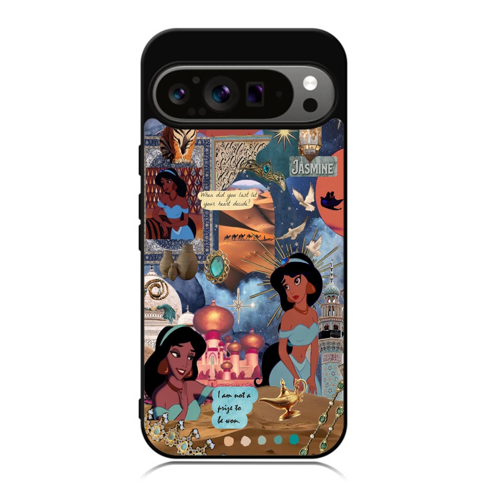 Case HP Google Pixel 8 7 6 5 4 3 Pro XL 4g 5g TPU Softcase custom JASMINE Aladdin