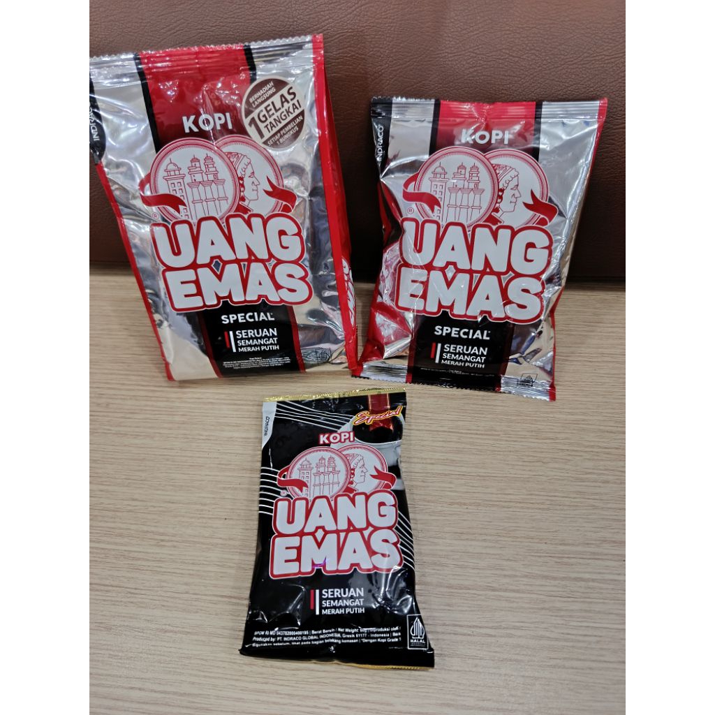 

Kopi Uang Emas 350 g, 120 g, 60 g