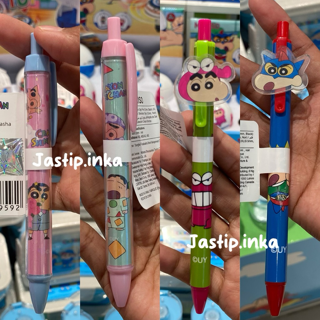 

Miniso X Shinchan - sign pen or pulpen edisi crayon sinchan