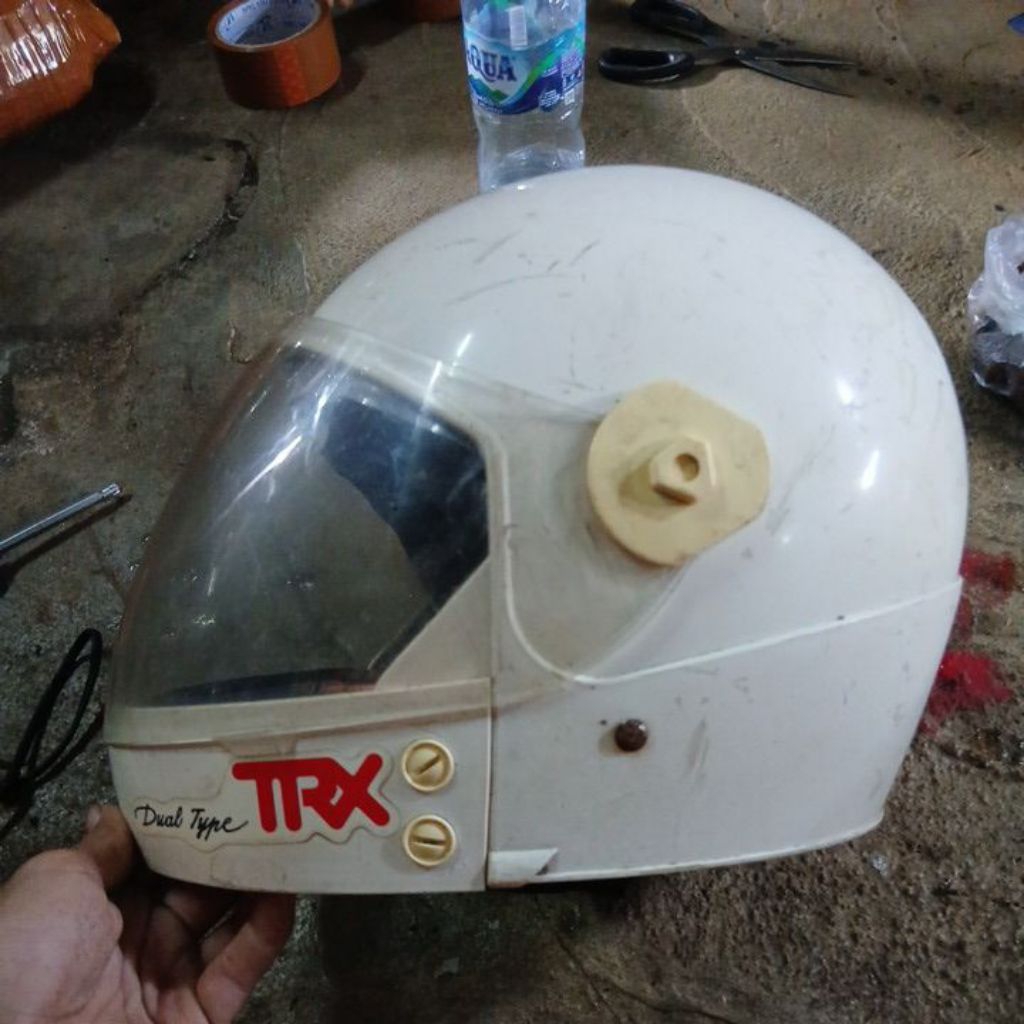 Helm TRX helm Honda helm jadul