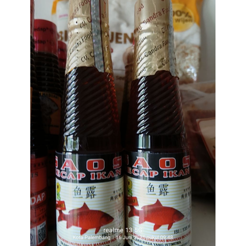 

Kecap Ikan cap Bunga Matahari 135ml