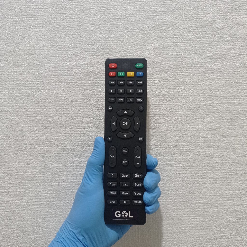 Remote Remot Receiver Parabola GOL Gardiner  Oracle Ninmedia New Seoul tanpa Setting digital tv