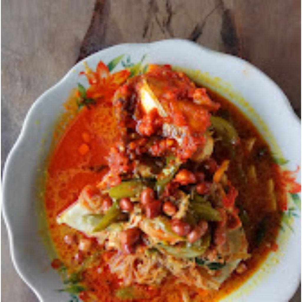 

Lontong Sayur Medan Ayam Sambal Balado