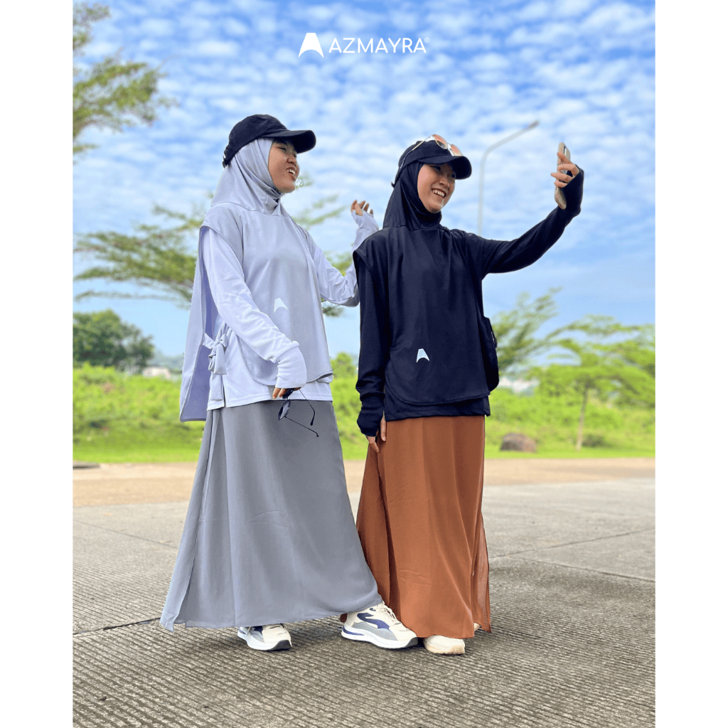 OFFICIAL AZMAYRA GHAIDA SKIRT / ROK CELANA OLAHRAGA