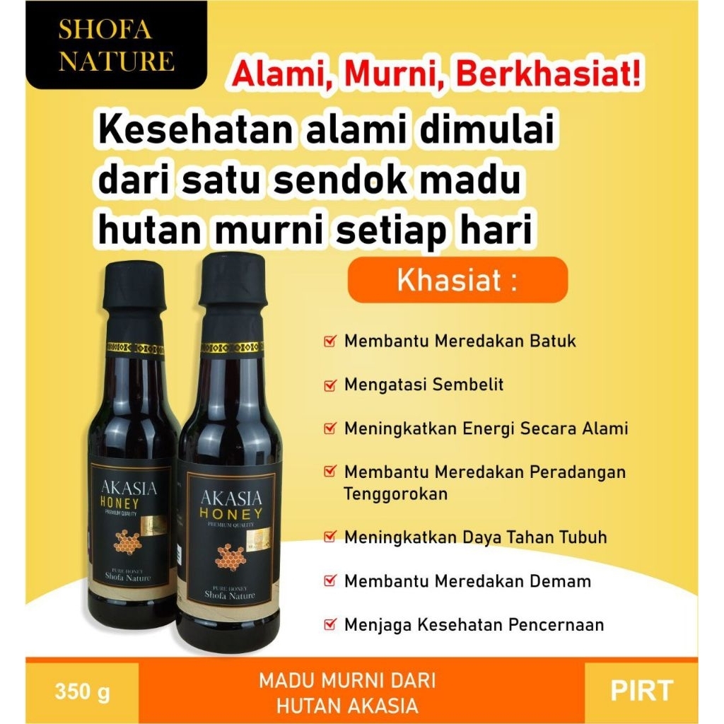 

Madu AKASIA 350 gram