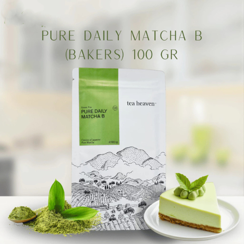 

Terbaru-Pure Matcha Powder 100gr Tea Heaven Pure Japanese