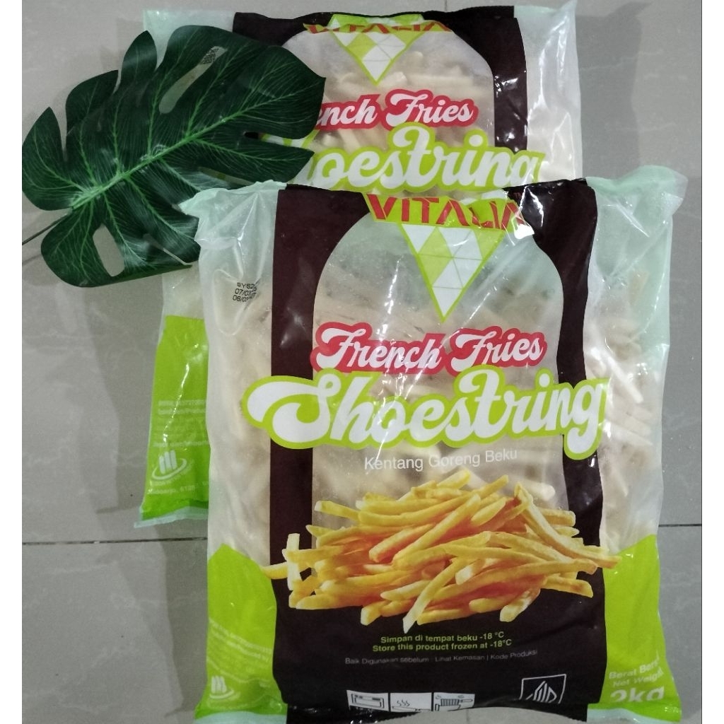 

KENTANG GORENG VITALIA Shoestring Fries 2kg, ( LUAR JAWA JGN ORDER)