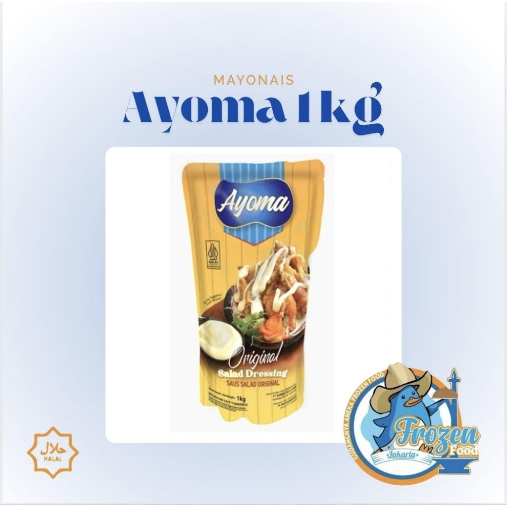 

Ayoma Dressing Salad 1kg | WAJIB EXTRA BUBBLEWRAP