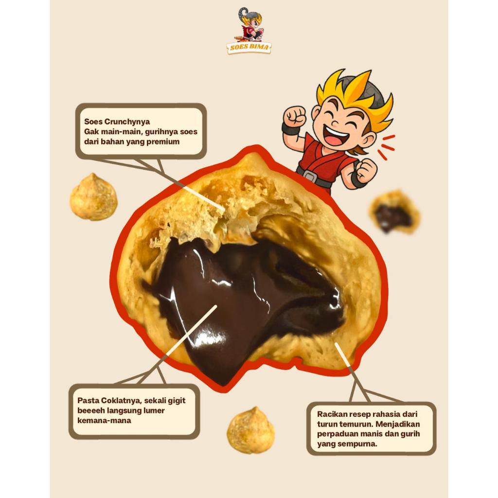 

Soes Coklat Bima Paket Ketagihan