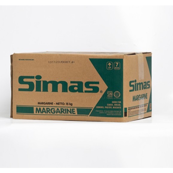 

Mentega Simas Simas 15kg - Gojek Only!